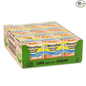 Sopas instantáneas Maruchan 12 unidades